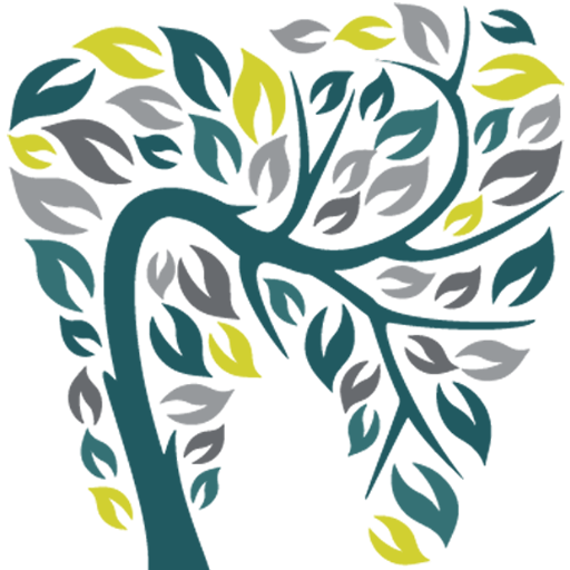 tree with leaves in the shape of a tooth